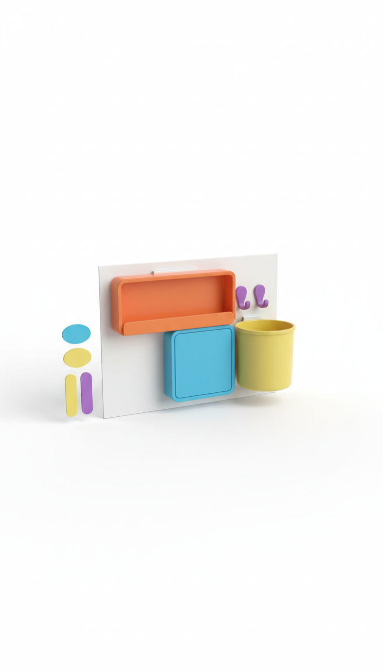 Magnetic Modular Locker Organizer